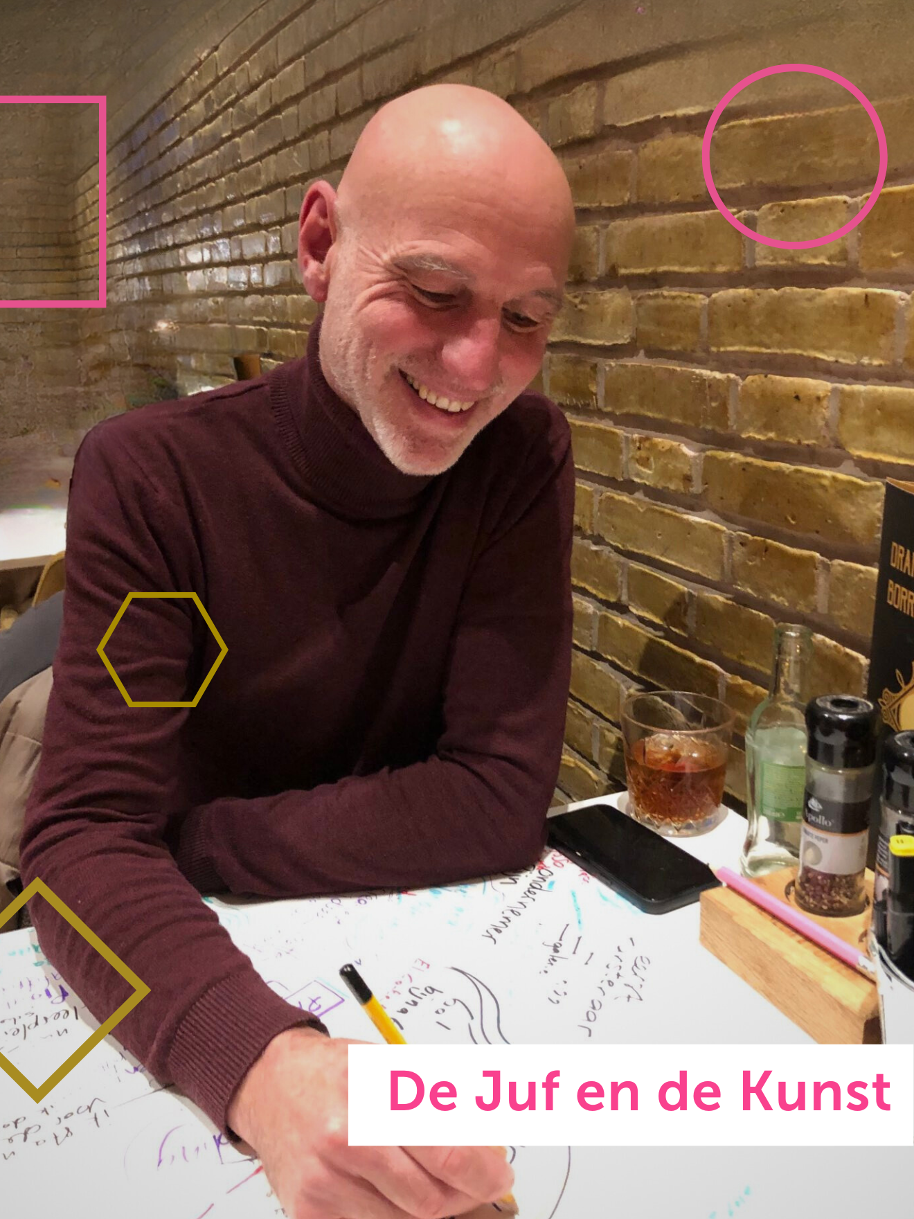 De Juf en De Kunst Jochem insta